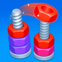 Nut Puzzle 3D -Screw Sort Game